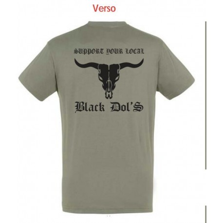 T-shirt BLACK DOL'S (vente reversée a la CABAT)